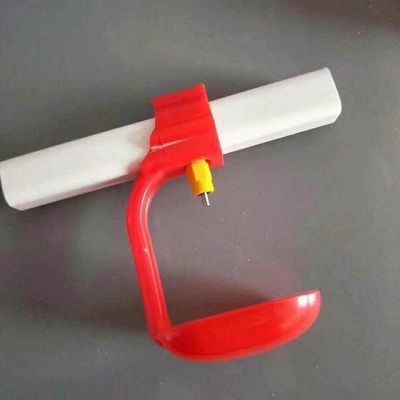 25mm Tabung Persegi Saluran Minum Unggas Plastik PVC Pipa Air Ayam