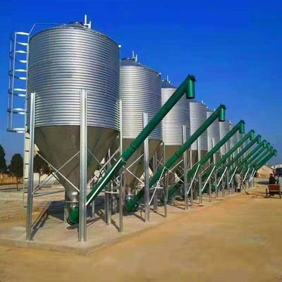 HX Steel Tempat Pakan Pertanian Tempat Penyimpanan Gandum Unggas
