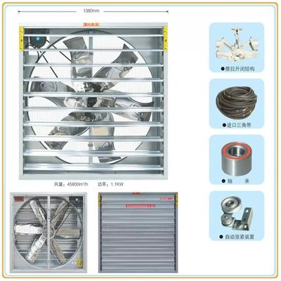 Kipas Knalpot Stainless Steel Di Kandang Ayam Swung Drop Hammer