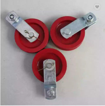 Aksesoris Rumah Unggas Nilon Saluran Makan Air Stainless Steel Pulley