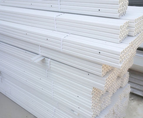 25mm Tabung Persegi Saluran Minum Unggas Plastik PVC Pipa Air Ayam
