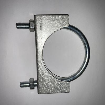 Tabung Galvanis Aksesori Rumah Unggas Penjepit Pipa Pengumpan Unggas