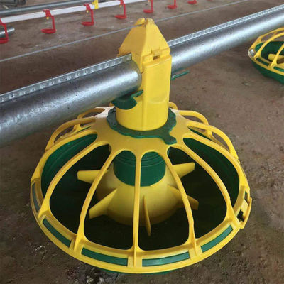 Peralatan Peternakan Unggas 1.5KW HX Dengan Pipa Galvanis Hopper