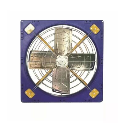 Sistem Ventilasi Unggas Terpasang di Dinding Motor Efisien Aluminium 0,75KW