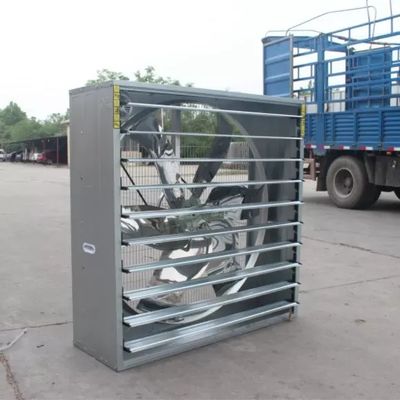 100 * 100 * 40cm Sistem Ventilasi Unggas 610r / mnt Sumber Daya Listrik