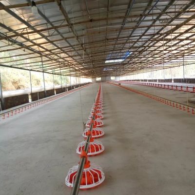 14 Grid 16 Grid Feeding Line Peralatan Peternakan Unggas Untuk Ayam