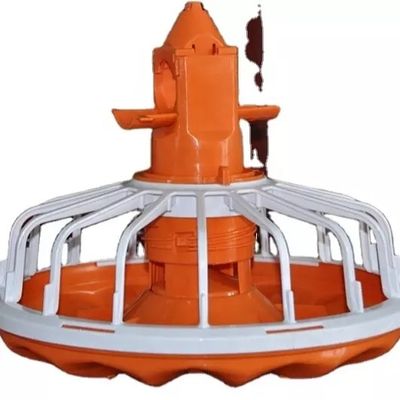 Dia 45mm Mesin Peternakan Unggas Pipa Pakan Baja Galvanis Untuk Produk Ayam Pedaging