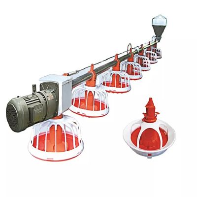 Mesin Peternakan Unggas Tray Spacing 0,75m 16 Kompartemen Per Pan