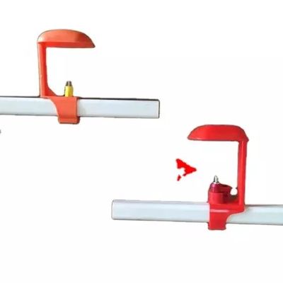 Sistem Peminum Pengumpan Unggas HX Plastik PP Chicken Nipple Drinker